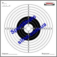 Мішень картонна Люман No1 50 шт./пчк