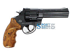 Револьвер під патрон флобера Stalker 4.5" zac коричнева рукоять