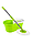 Швабра з віджимом та центрифугою для миття підлоги Rotary Mop MOP WITH SPIN AND CENTRIFUGE, фото 4