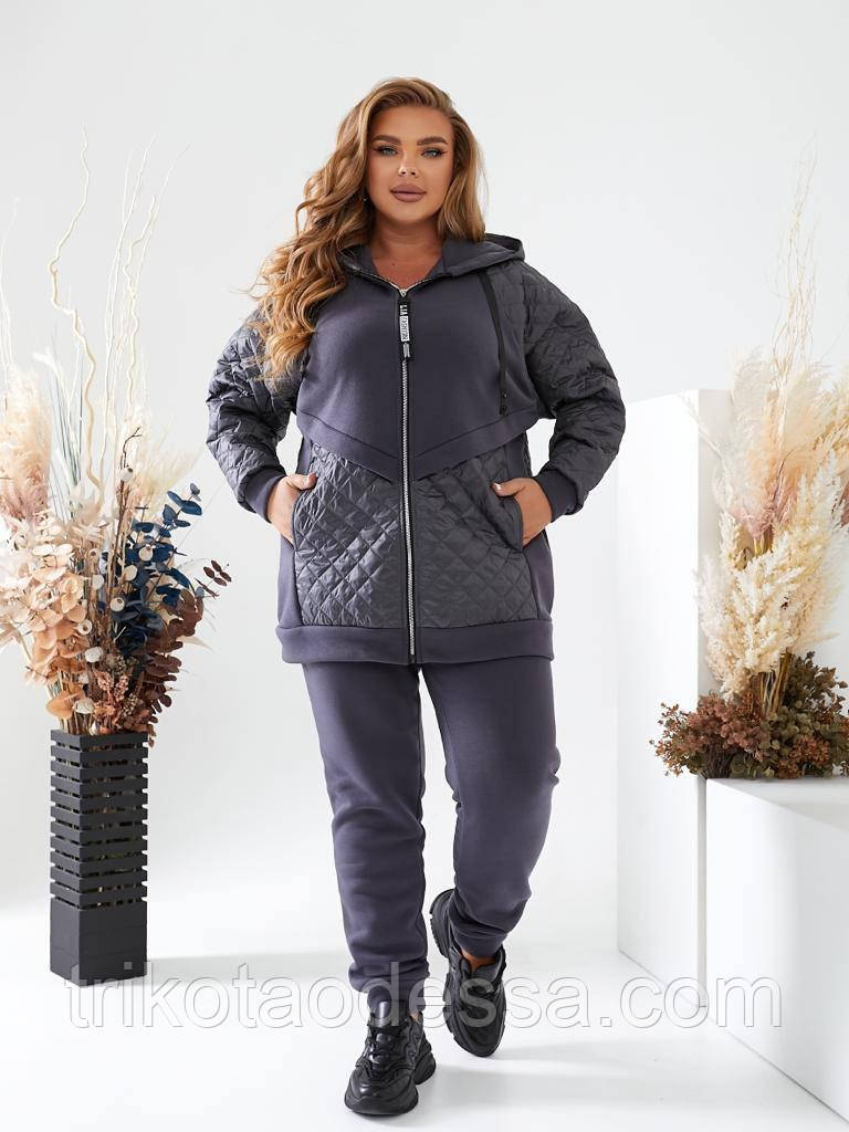 Костюм жіночий спортивний 1388ну батал р.52-66, фото 1