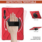 Чохол з ремінцем Pirate King Case + Плівка для Samsung Galaxy Tab S8 Ultra / S9 Ultra Red, фото 5