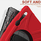Чохол з ремінцем Pirate King Case + Плівка для Samsung Galaxy Tab S8 Ultra / S9 Ultra Red, фото 8