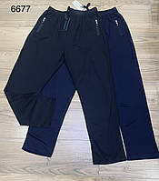 Спортивные мужские штаны батал прямые трикотаж размер 54-64, цвет как на фото