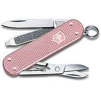 Ніж-брелок Victorinox Classic SD Alox Colors Cotton Candy 58 мм, 5 функцій, Рожевий (0.6221.252G)