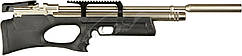 Пневматична гвинтівка PCP Kral Breaker Synthetic 4.5 мм 20.5 Дж з глушником чорний