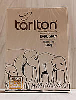 Чай черный с бергамотом Tarlton EARL GREY Тарлтон 100 г