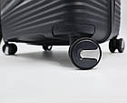 Валіза дорожня 3 в 1 трійка на колесах поліпропілен 74*48 см у різних кольорах Cans, фото 2