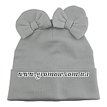 Оптом шапки 44, 46, 48, 50, 52 розмір трикотажна дитяча шапка головні убори дитячі гурт (ОШ36293), фото 2