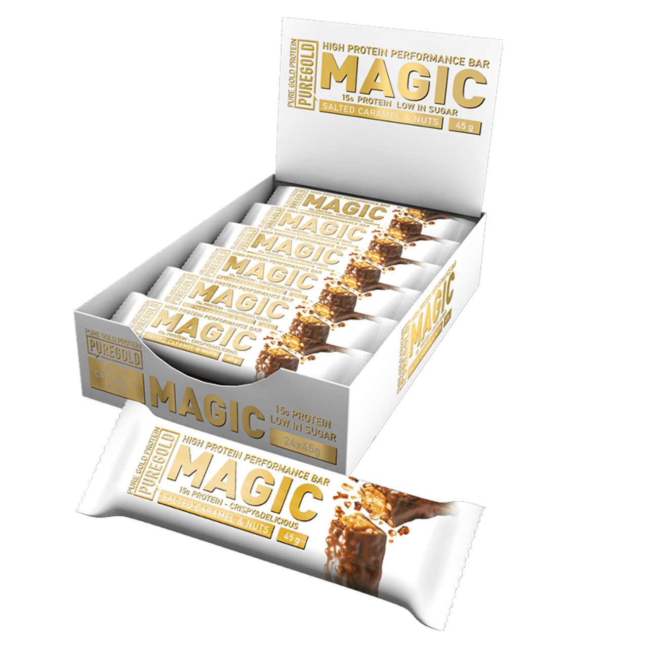 Magic - 24x45g Salted Caramel Nuts (До 10.24), фото 1