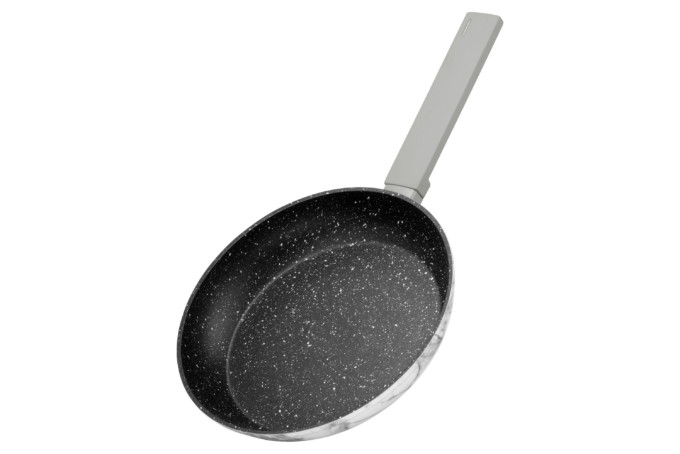 Сковорода Ardesto Gemini Marmo 24 см сірий алюміній