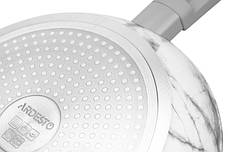 Сковорода Ardesto Gemini Marmo 24 см сірий алюміній, фото 4