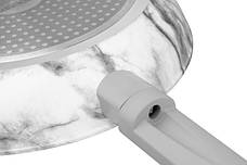 Сковорода Ardesto Gemini Marmo 24 см сірий алюміній, фото 5