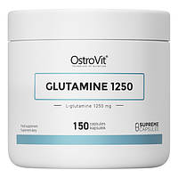 Глютамін для спорту OstroVit L-Glutamine 1250 mg 150 Caps
