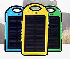 Power bank із сонячною панеллю ємність 3000 mah