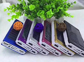Power bank на сонячних батареях+ 20 led ємність 9600 mah
