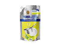 Засіб д/миття посуду лимон та м ята 500мл (DOYPACK) ТМ WASH FREE "Wr"