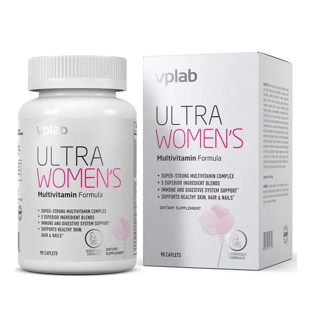 Вітаміни для жінок Ultra Women's від VPLab Nutrition , 90 таб.