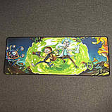 Ігрова поверхня Rick and Morty, 800x300x3mm (Коврик для мишки ігровий,SPEED), фото 2