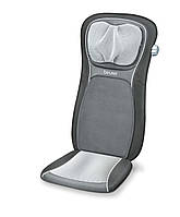 Beurer Масажер для тіла, від мережі, 5кг, накидка на сидіння, 3 зони масажу, 2 швидкості, сірий