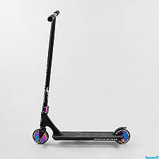 Самокат трюковий підлітковий Венум "SIMBIOTE" Best Scooter, Пеги, HIC-система, колеса 12 см, фото 3