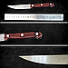 Ніж для кухні Wooden Handle 200 мм для чищення овочів і фруктів, фото 3