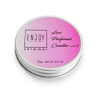 Парфумована масажна свічка Enjoy Professional SHIMMER LOVE #5, 30 мл