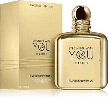 Парфумована вода чоловіча Giorgio Armani Emporio Armani Stronger With You Leather 100 мл (Original Quality)