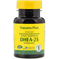 ДГЭА Nature's Plus DHEA-25 With Bioperine 60 Veg Caps