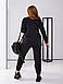Костюм жіночий спортивний осінь-весна великих розмірів 1396ну  р.52-70 New, фото 5