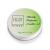 Парфумована масажна свічка Enjoy Professional SHIMMER MONDESTY #8, 30 мл