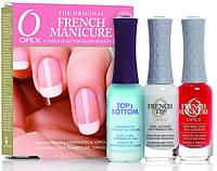 Набор для французского маникюра - Orly French Manicure Kit Rose (Base Coat/9ml + Nail/2x9ml) (20551-2)