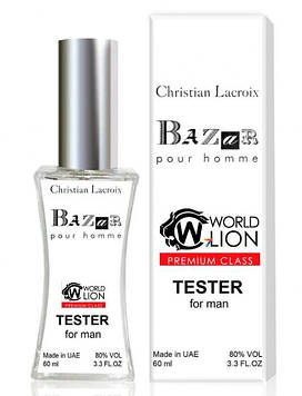 Тестер Premium Class CHRISTIAN LACROIX Bazar Pour Homme чоловічий, 60 мл