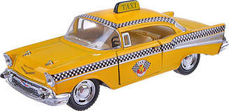 Металева машинка KINSMART Chevrolet Bel Air (Taxi) 1957