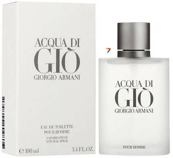 Туалетна вода чоловіча Giorgio Armani Acqua di Gio 100 мл (Original Quality)