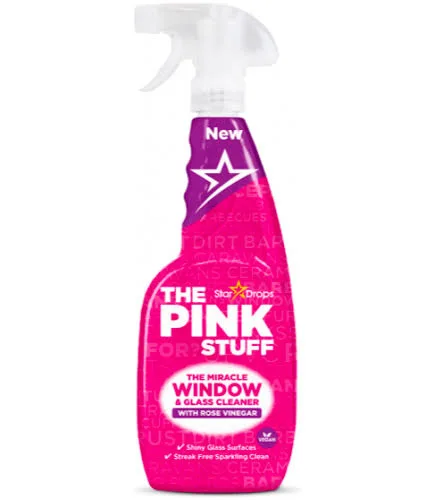 Спрей для миття вікон The Pink Stuff з винним оцтом 750 мл, фото 1