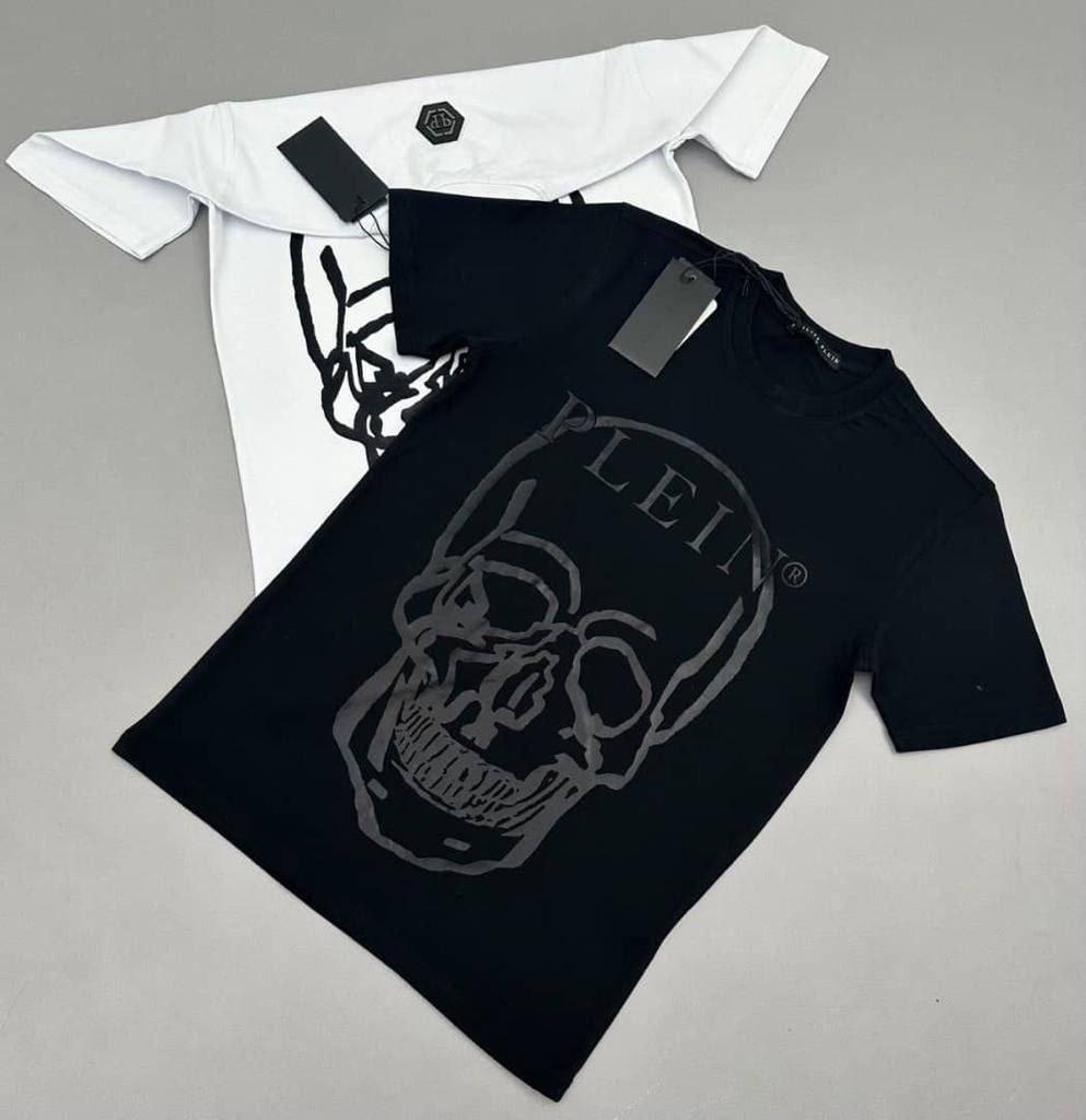 Чоловіча футболка Philipp Plein CK7325 біла