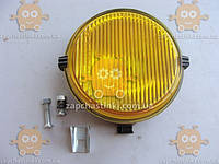 Фара противотуманная МТЗ круглая галогеновая лампа (желтое стекло) ФПГ-119 ПД 72639 О 2337278