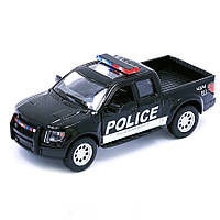 Машинка пикап Ford F-150 SVT Raptor Supercrew Kinsmart KT5365WPR инерционная, 1:40 Police