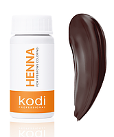 Kodi хна для окрашивания бровей темный шоколад 10гр