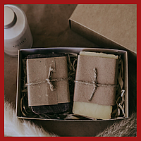 Подарочный набор из мыла ручной работы Duo soap, лучшее твёрдое натуральное мыло собственного производства