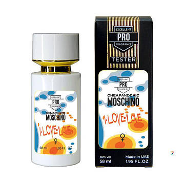 Moschino I Love Love TESTER PRO жіночий 58 мл