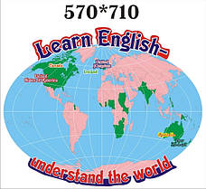 Англомовні країни. Стенд для кабінету англійської мови.