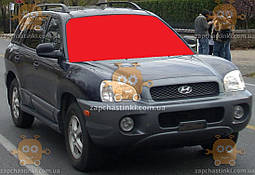 Скло лобове HYUNDAI SANTA FE 2001-06г (пр-во AGC Завод) ГС 96720 (запобігання 500 грн)