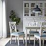 Подушка на стілець IKEA JUSTINA 60567599 Сіро-блакитна, фото 3