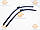 Щітка склоочисника 700мм FORD FUSION, MONDEO 2012 - 2020р (2шт ліва + права) AEROTWIN (BOSCH) ПРО, фото 5