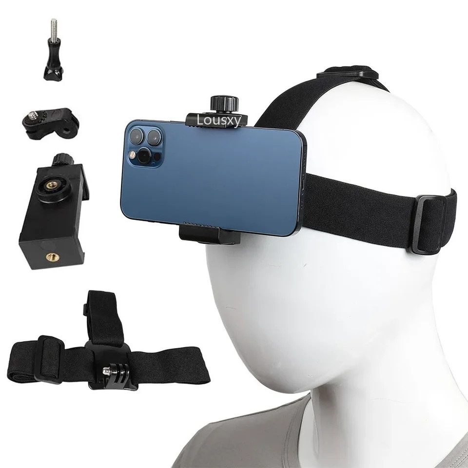 Ремінь на голову кріплення для телефона та GoPro