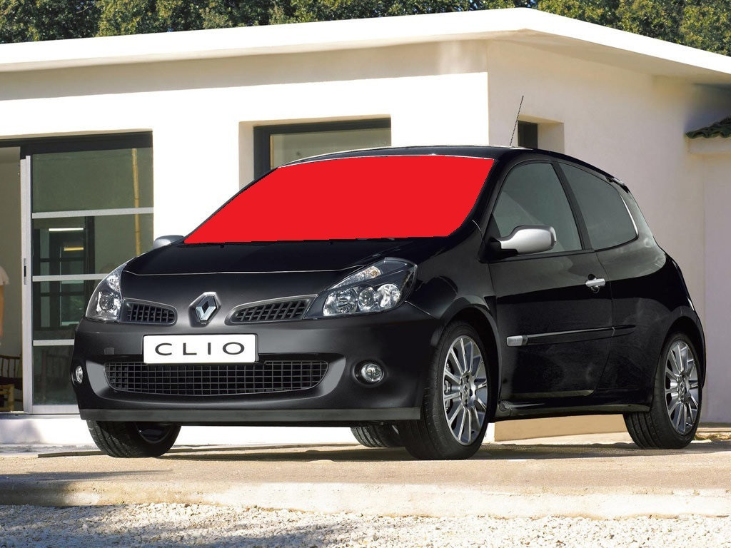 Скло лобове RENAULT CLIO після 2005 р. (пр.о AGC Завод) ГС 98008 (запобігання 600 грн)