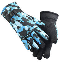 Горнолыжные перчатки KSHwpp с теплым утеплителем и водоотталкивающим покрытием, камуфляжные лыжные перчатки