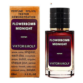 VlКТОR & ROLF Flowerbomb Midnight TESTER LUX, жіночий, 60 мл