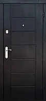Двері Ф1 металеві 2050*860 ліві венге